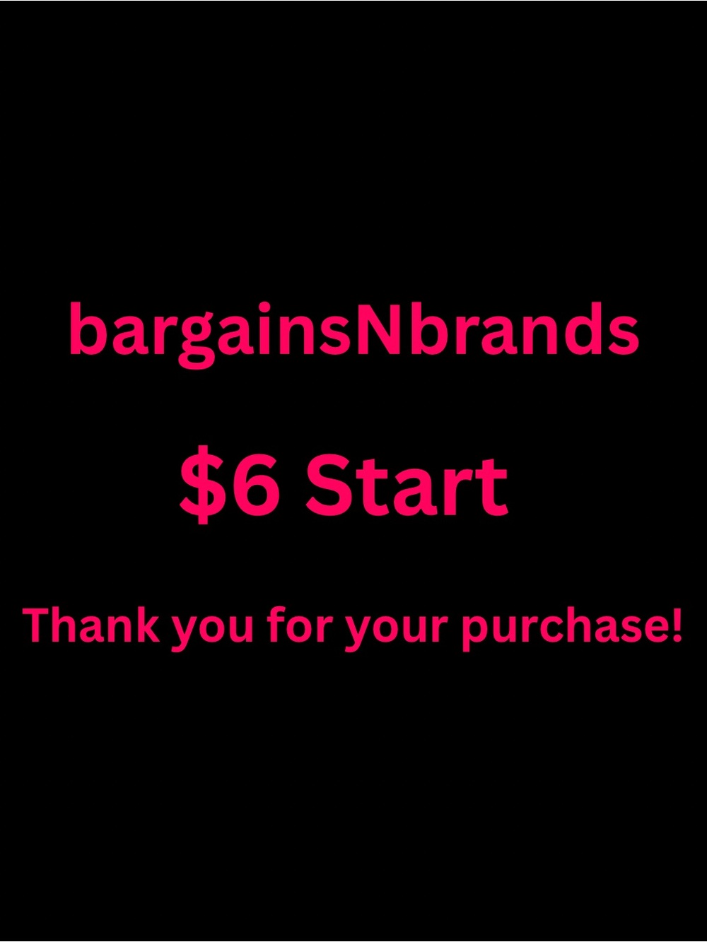 Unlisted Show Item. Thank you for your purchase!